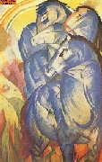 Turm der blauen Pferde nach Marc